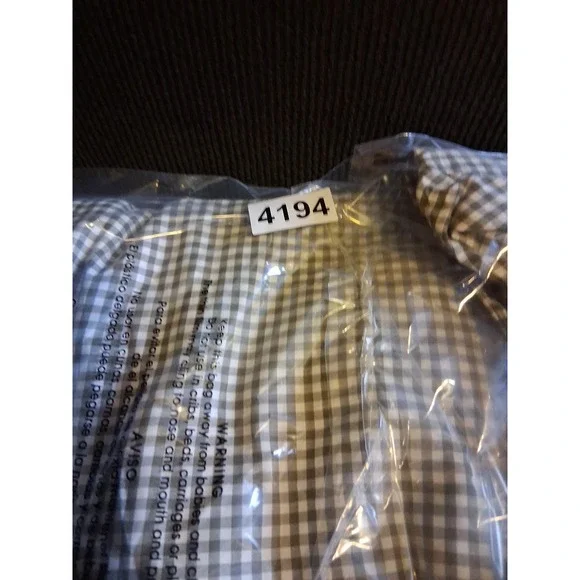 Y2K Polo Ralph Lauren Classic Fit Button Down Shirt Men XL Olive Check Cotton - Picture 6 of 6